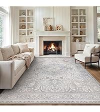 GENIMO Area Rugs 8x10 for Living Room, Non-Slip Machine Washable
